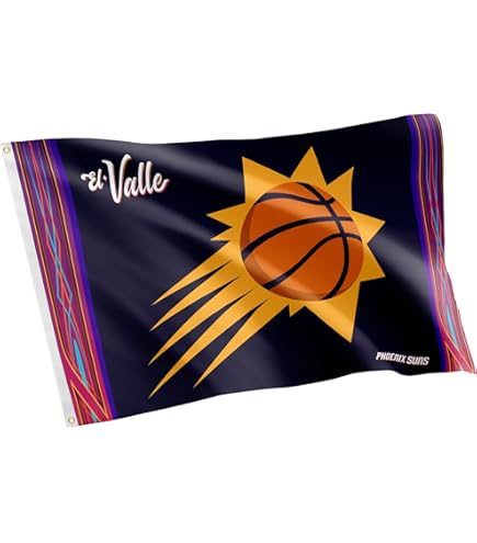 Amazon.com : Desert Cactus Phoenix Suns Flag NBA 100% Polyester